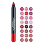 تنوع رنگ و شماره رژ لب مدادی گابرینی مدل Matt Lipstick Crayon