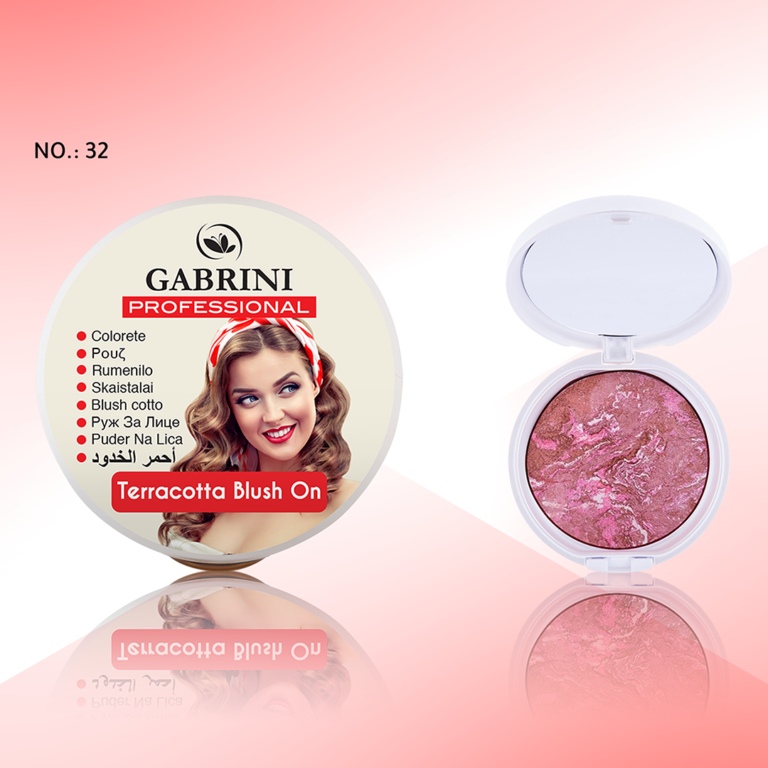 بنر محصول رژ گونه گابرینی مدل Terracotta Blush On