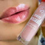 براقیت رنگ رژ لب مایع گلدن رز Miss Beauty Glow Shine 3D