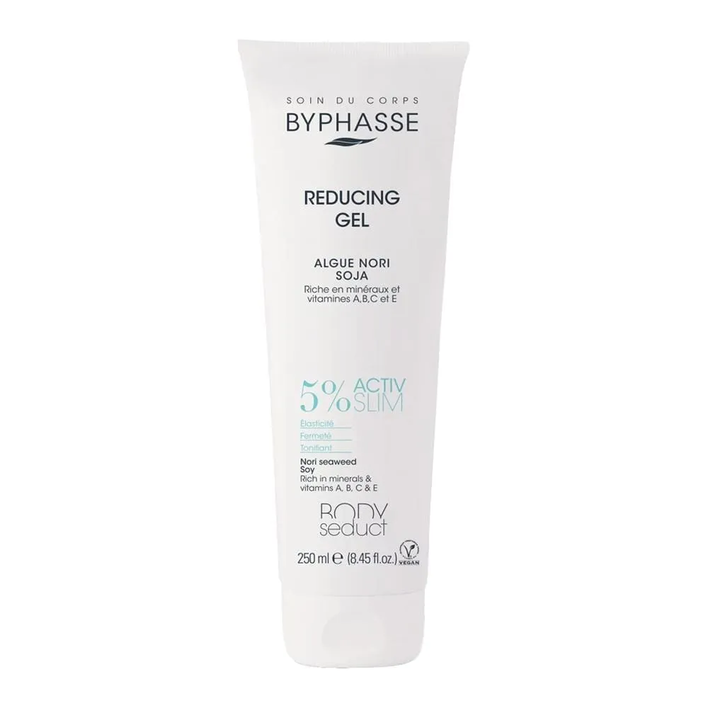 Byphasse-Body-Seduct-Reducing-Gel-Nori-Seaweed-Soy-250ml ژل چربیسوز بایفاس با عصاره جلبک دریایی و سویا