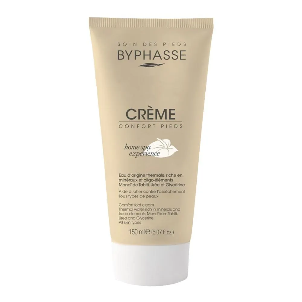 Byphasse-Home-SPA-Experience-Comfort-Foot-Cream-150ml کرم ترک پا بایفاس حجم 150 میلیلیتر