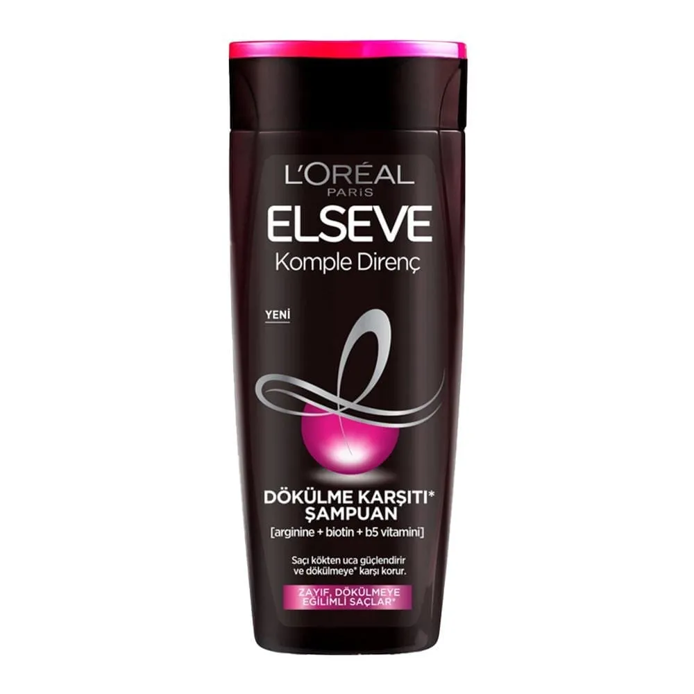 LOreal-Paris-Elseve-Komple-Direnc-Dokulme-Karsiti-Sampuan-450ml شامپو سر لورآل مدل Komple Direnc