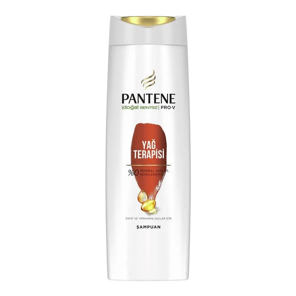 Pantene-Pro-V-Dogal-Sentez-Yag-Terapisi-sampuan-350ml شامپو تقویت کننده مو پنتن مدل یاق تراپیسی 350 میلی لیتر