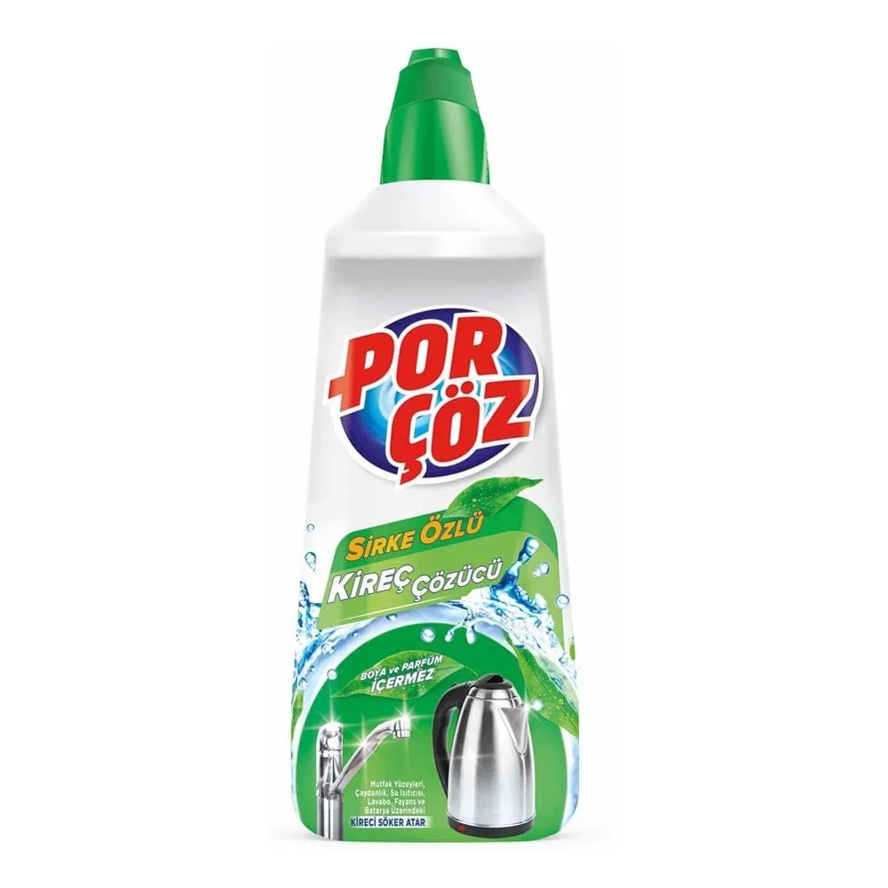 Porcoz-Sirke-Ozlu-Kirec-Cozucu-500ml مایع جرمگیر استیل پورچوز