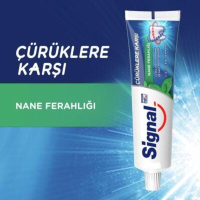 خمیردندان ضد پوسیدگی سیگنال با عصاره نعناع 100 میل
