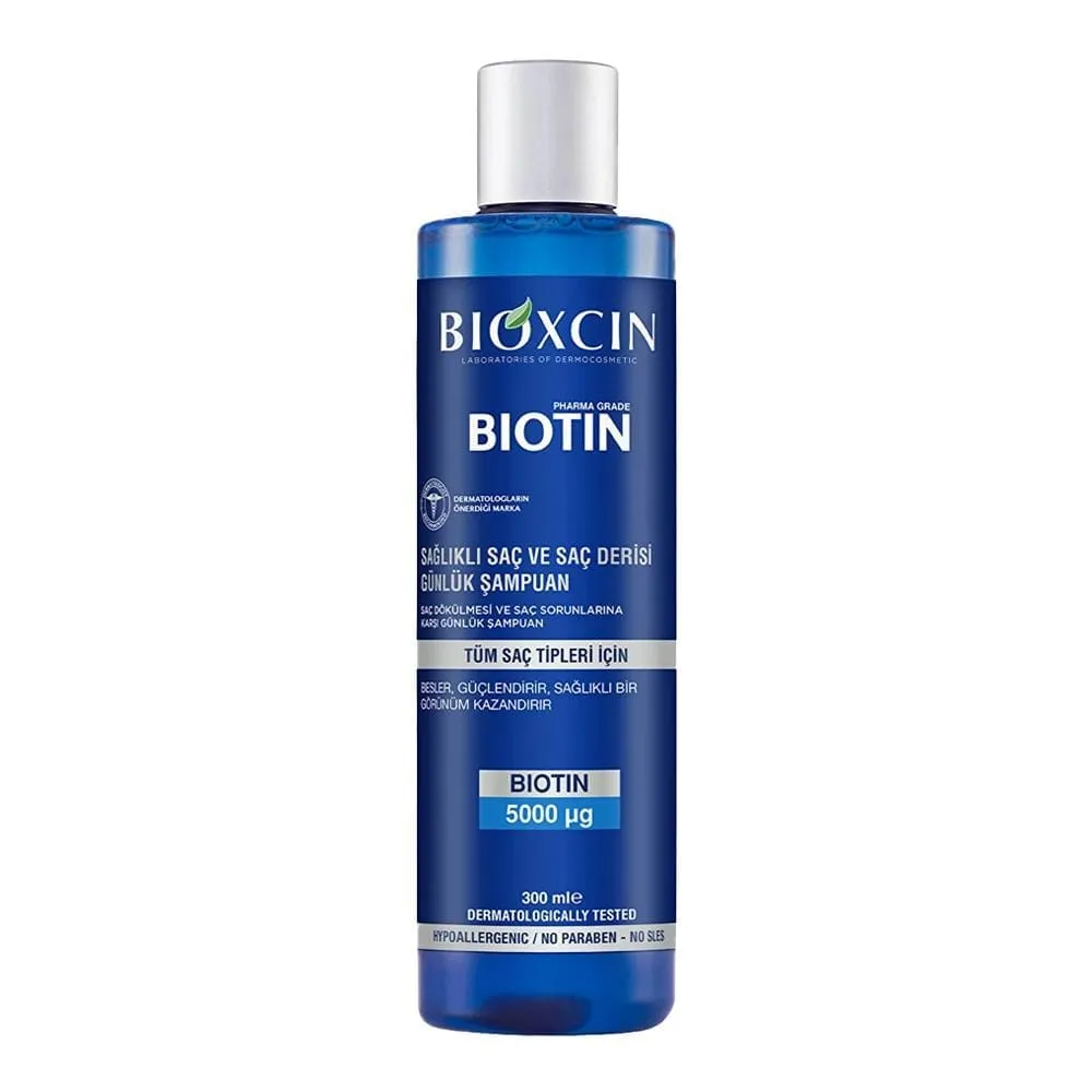 bioxcin-biotin-Sampuan-300ml شامپو ضد ریزش بیوکسین مدل بیوتین