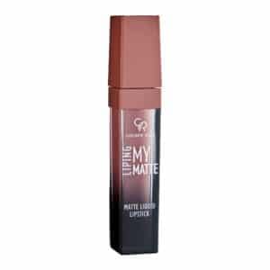 رژ لب مایع مات گلدن رز مدل LIPING MY MATTE شماره 10