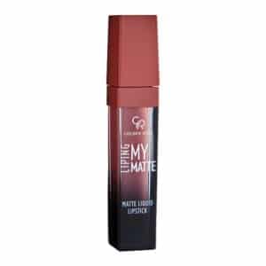 رژ لب مایع مات گلدن رز مدل LIPING MY MATTE شماره 13