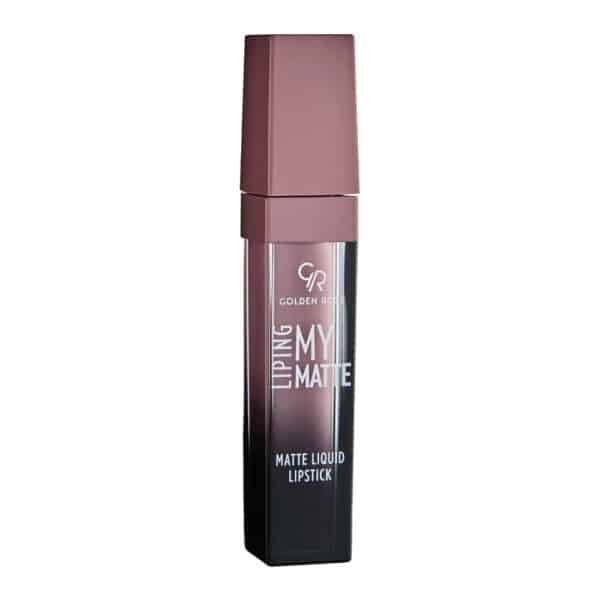 رژ لب مایع مات گلدن رز مدل LIPING MY MATTE شماره 14