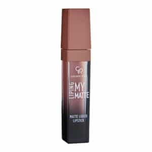 رژ لب مایع مات گلدن رز مدل LIPING MY MATTE شماره 04