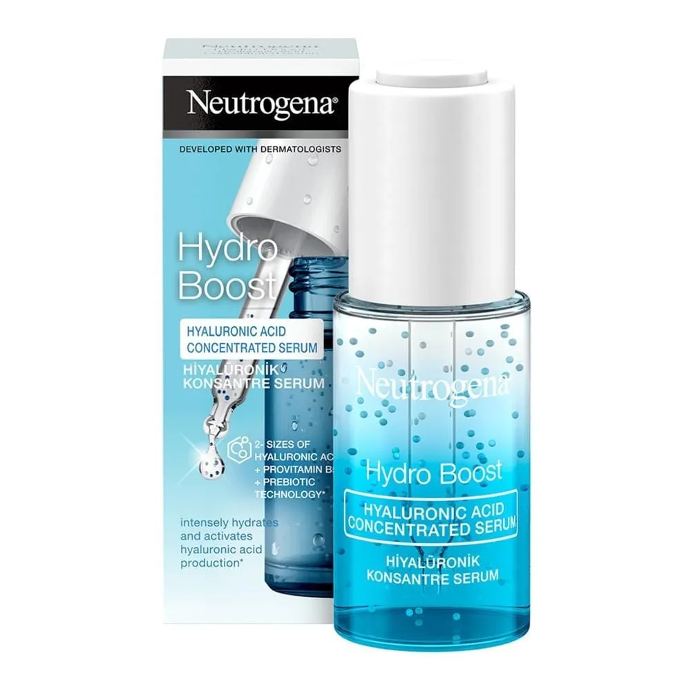 neutrogena-hydro-boost-hiyaluronik-konsantre-serum-15ml سرم هیالورونیک نوتروژینا مدل Hydro Boost حجم 15 میل