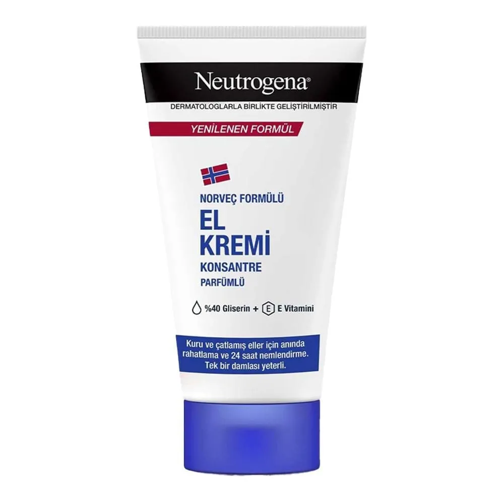 neutrogena-norvec-formulu-parfumsuz-el-kremi کرم مرطوب کننده دست نوتروژینا مناسب پوستهای خشک