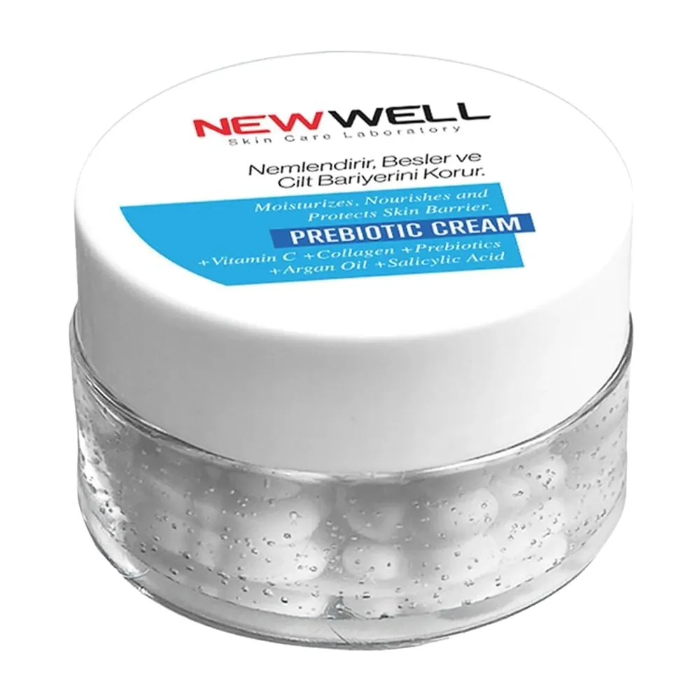 newwell-prebiotic-cream-50ml کرم آبرسان پری بیوتیک نیوول حجم 50 میل