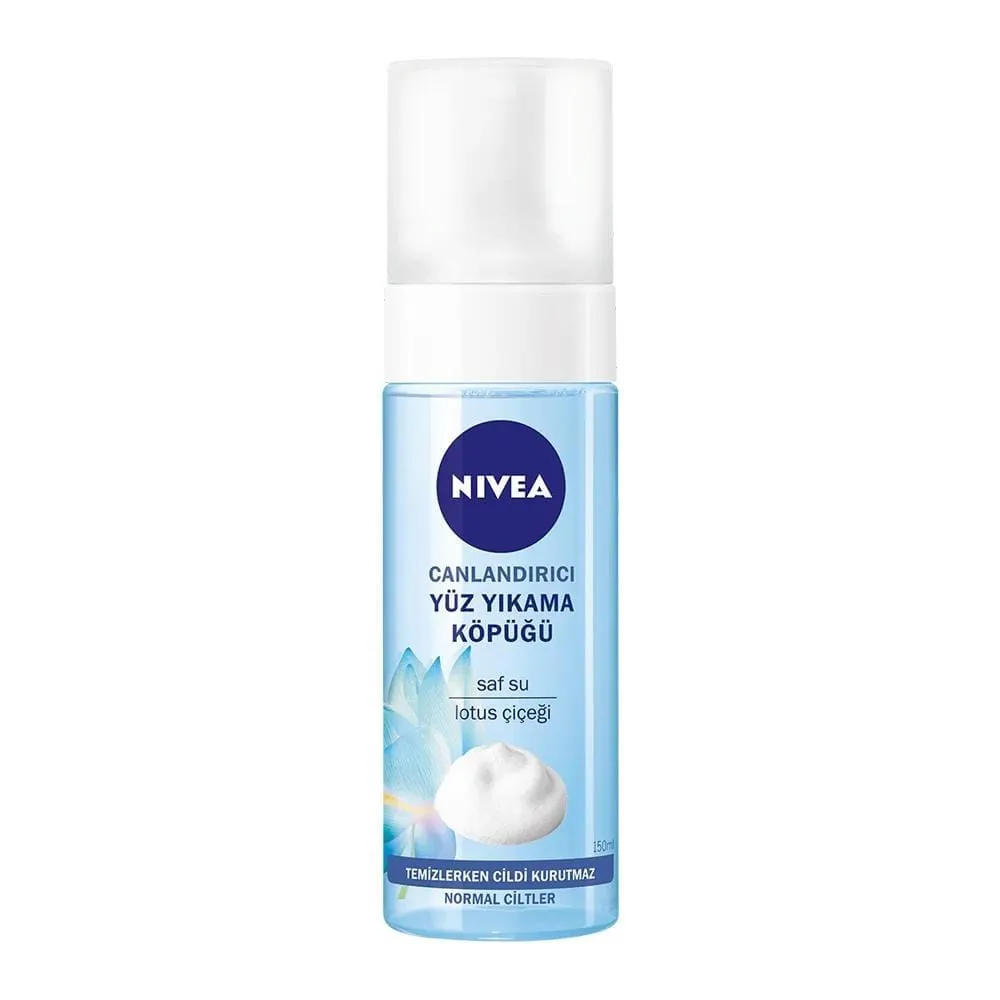 nivea-canlandirici-yuz-yikama-kopugu-normal-ciltler-150ml فوم شستشوی نیوآ مناسب پوست های معمولی