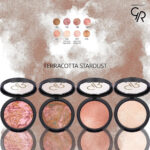 تنوع رنگ رژ گونه گلدن رز مدل Baked Stardust
