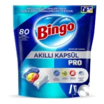 قرص ماشین ظرفشویی بینگو پرو 80 عددی