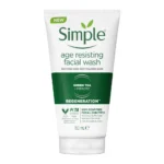 ژل شستشوی ضد پیری سیمپل مدل Age Resisting حجم 150 میل
