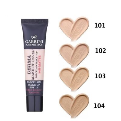 کرم پودر گابرینی مدل Derma همه شماره ها