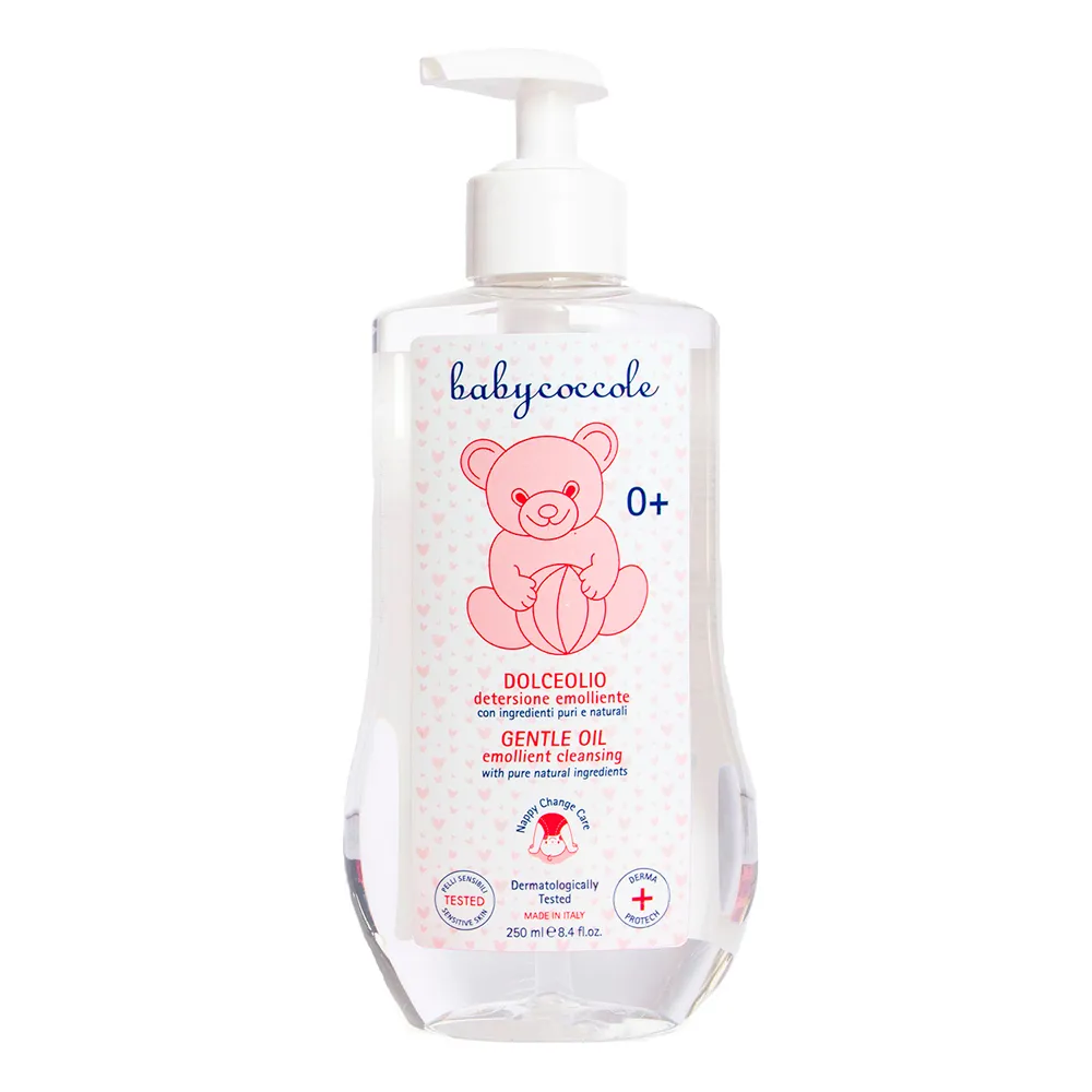 Babycoccole-Gentle-Oil-Emollient-Cleansing-250ml.jpg روغن پاککننده و مرطوبکننده بیبیکوکول