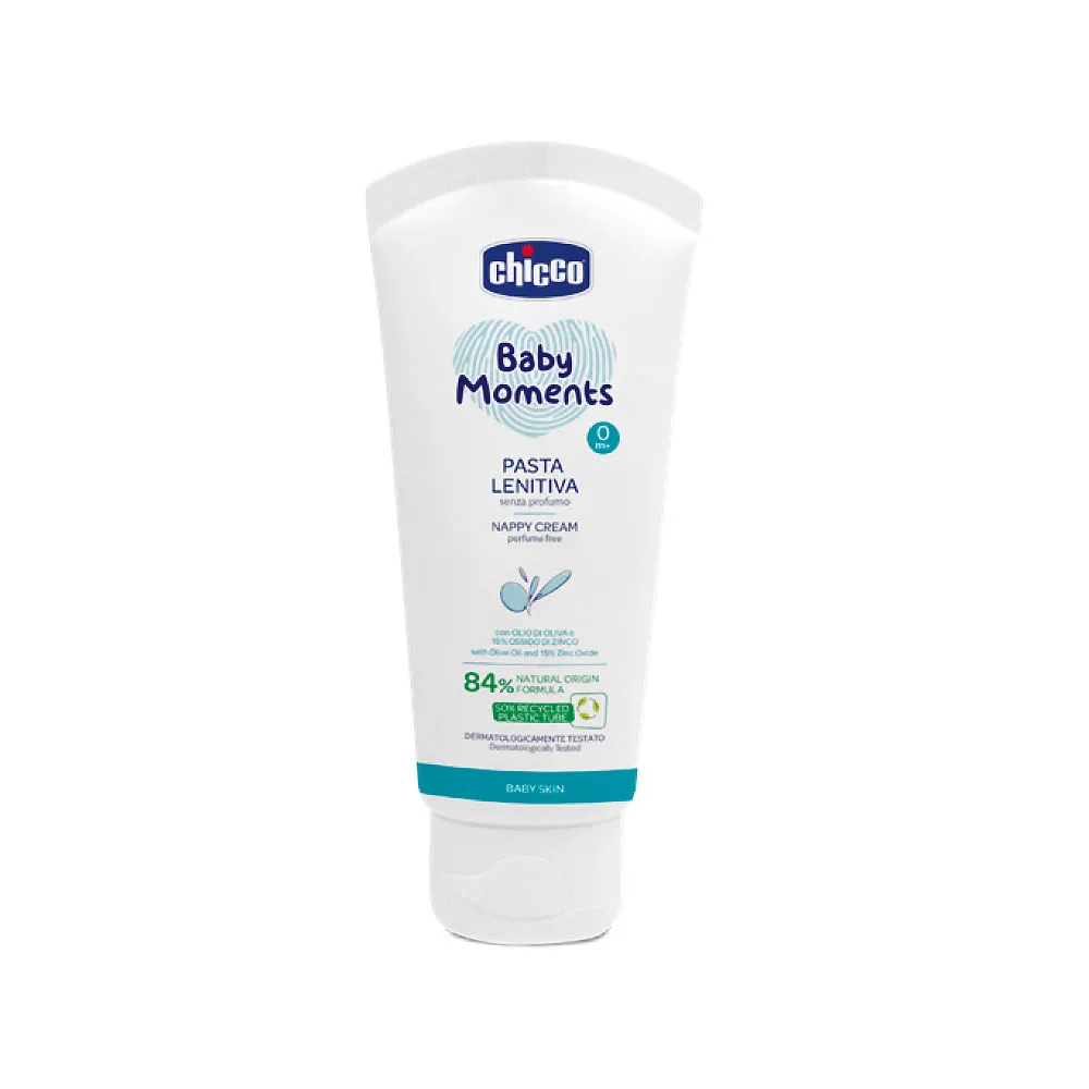 Chicco-Baby-Moments-Pasta-Lenitiva-Nappy-Cream-100ml.jpg کرم محافظ و تسکیندهنده پوست کودک چیکو مدل Pasta Lenitiva