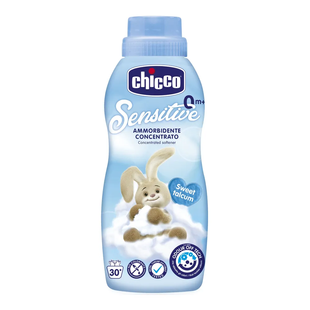 Chicco-Softner-Sweet-Talcum-750ml.jpg مایع نرمکننده لباس کودک چیکو مدل Sweet Talcum