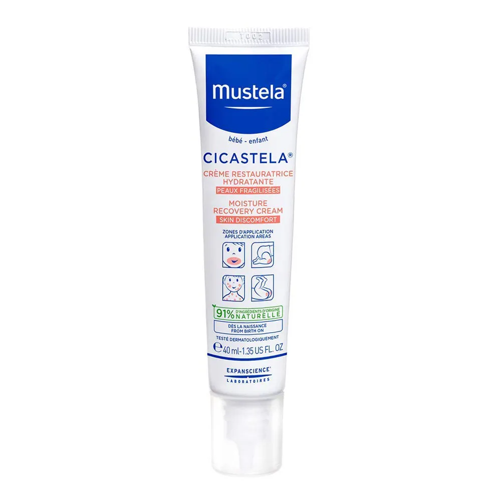 Mustela-Cicastela-Moisture-Recovery-Cream-40ml.jpg کرم آبرسان و ترمیم کننده موستلا سیکاستلا 40 میل