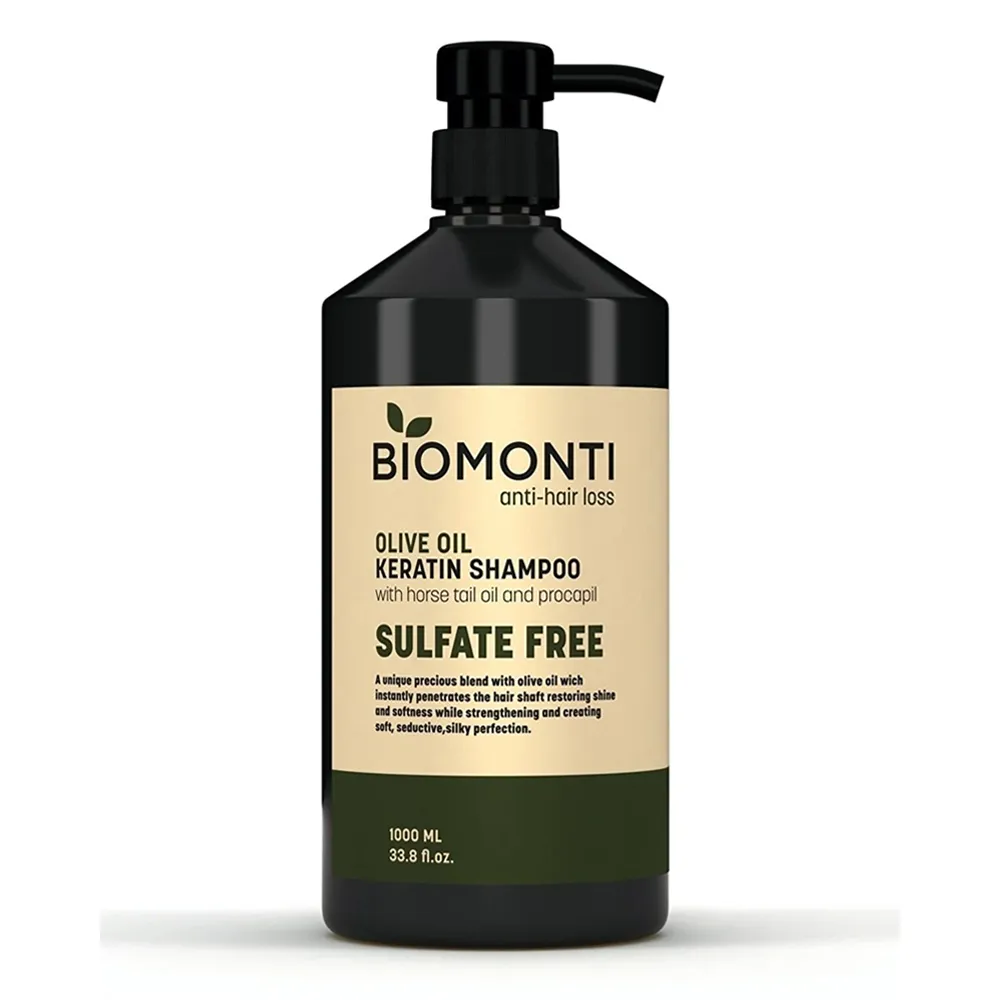 biomonti-olive-oil-keratin-shampoo-1000ml.jpg شامپو بدون سولفات ضد ریزش بیومونتی حاوی عصاره زیتون