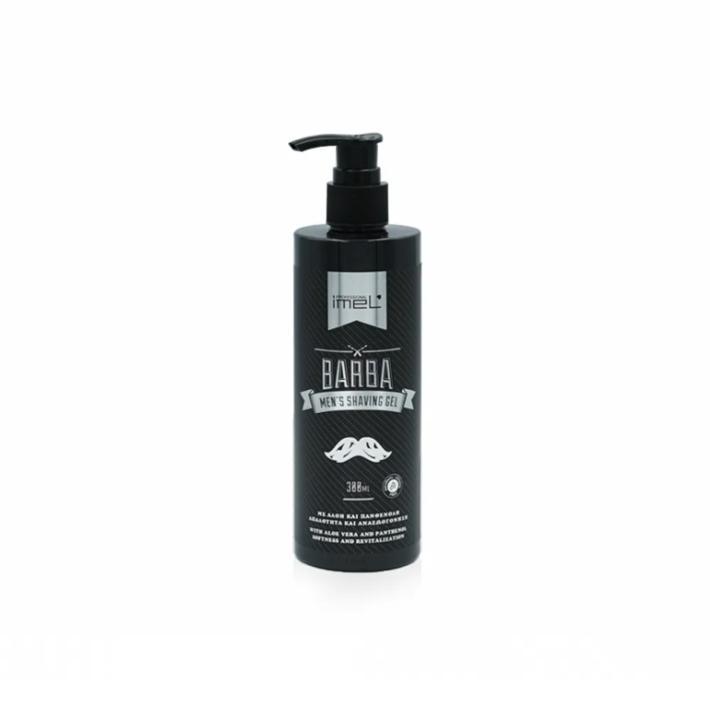 imel-barba-shaving-gel-300ml.jpg ژل اصلاح مردانه باربا ایمل حجم 300 میل