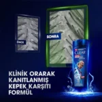 شامپو ضد شوره و پاکسازی پوست سر مردانه کلیر مدل ULTRA SCALP حجم 350 میل